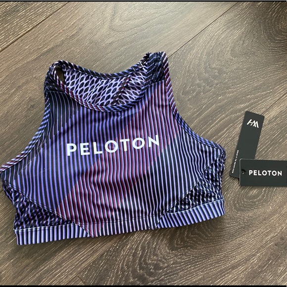 Peloton Other - Peloton High Neck Array of Color Sports Bra Size L
